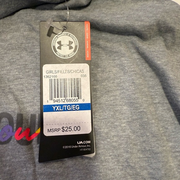 Under Armour girl’s long sleeve tee - Picture 8 of 8